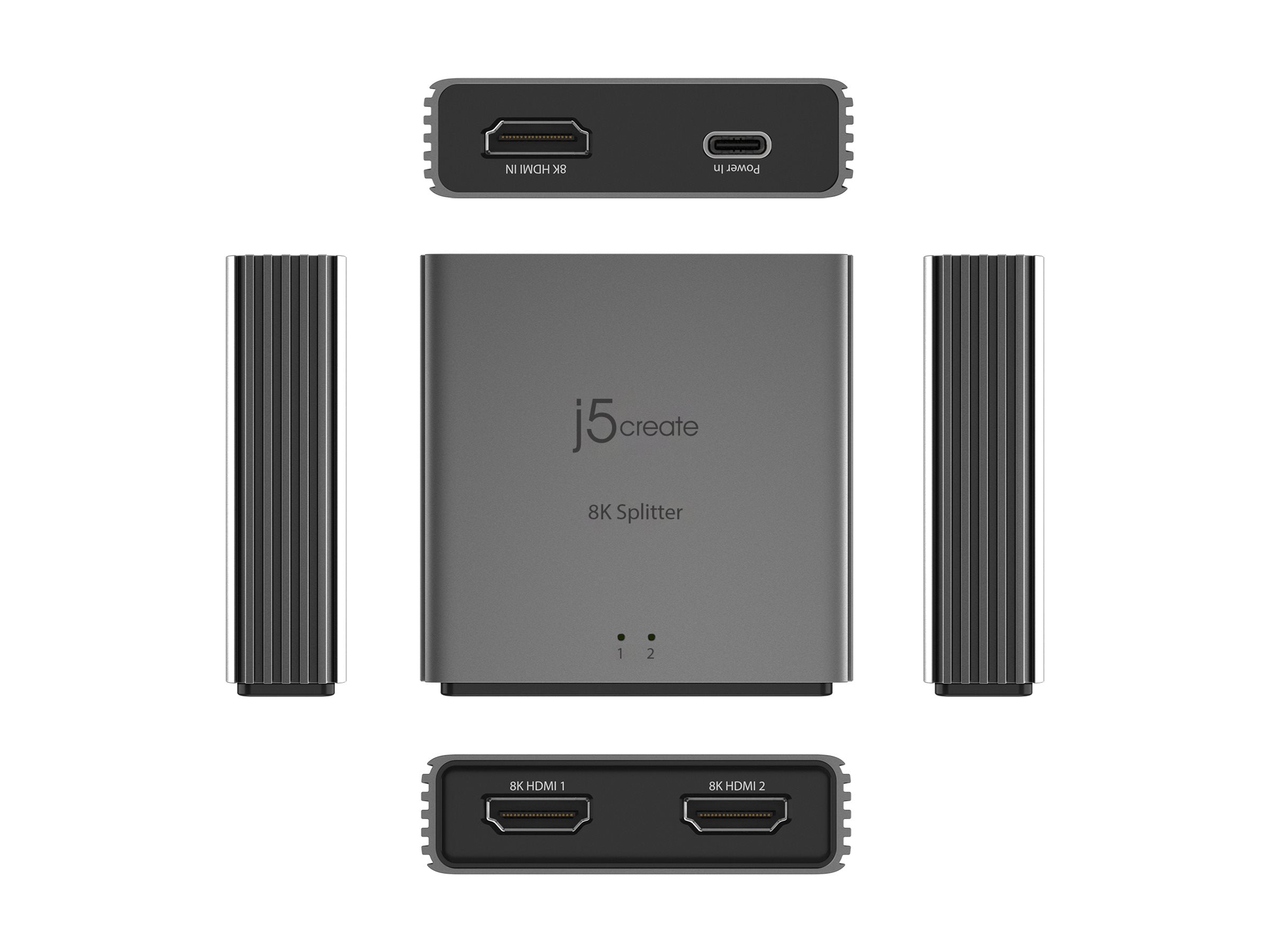 J5CREATE 8K HDMI 2.1 2-WAY SPLITTER