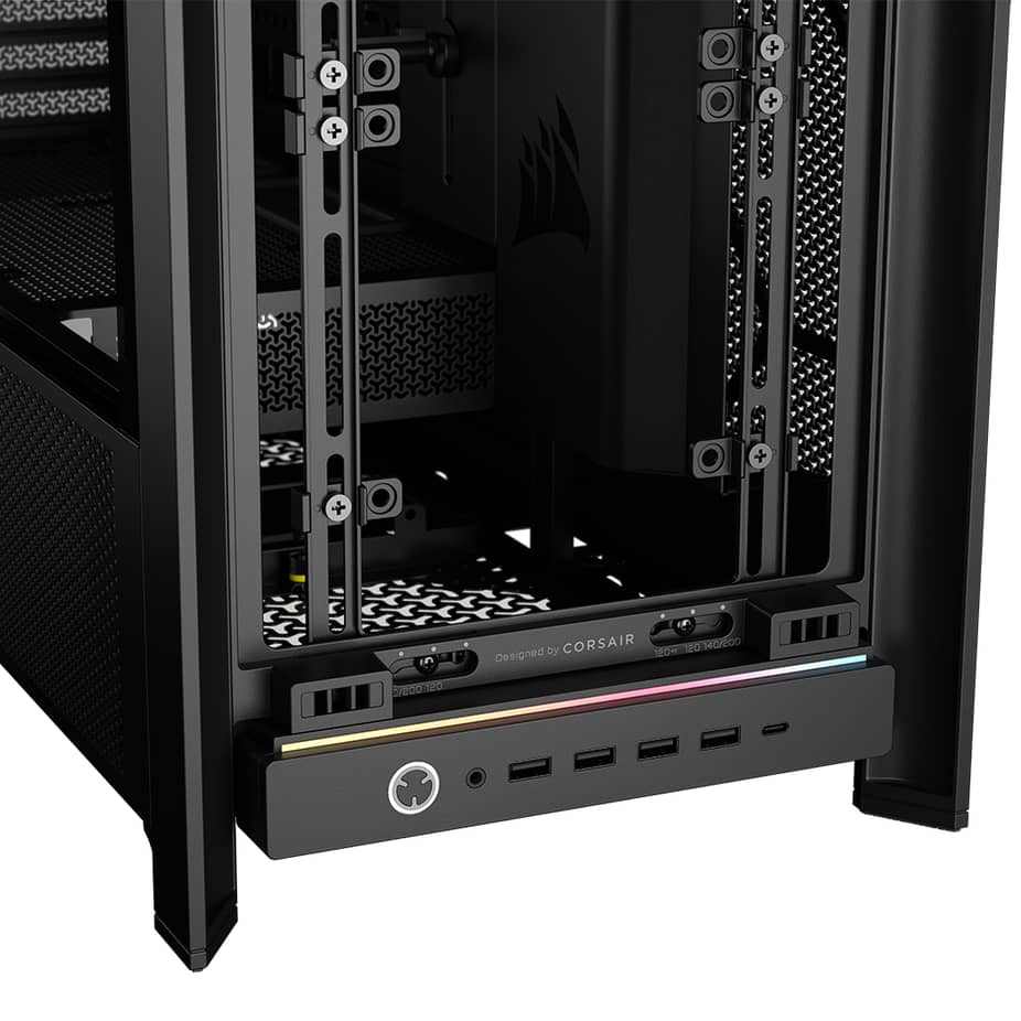 CORSAIR FRAME 5000D RS Mid-Tower PC Case – Black