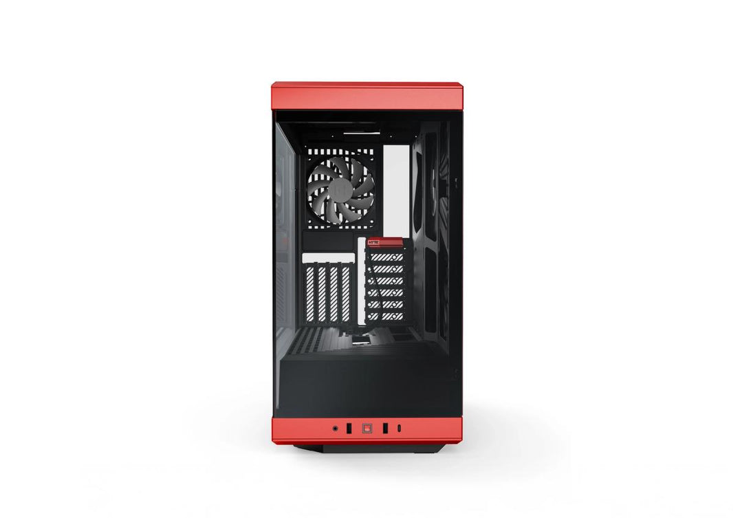 HYTE Y40 MID TOWER CASE RED