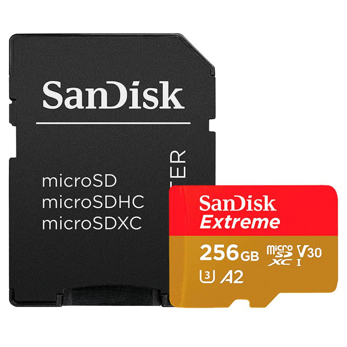 FC Extreme PLUS mSD 256GB & SD AD 200MB
