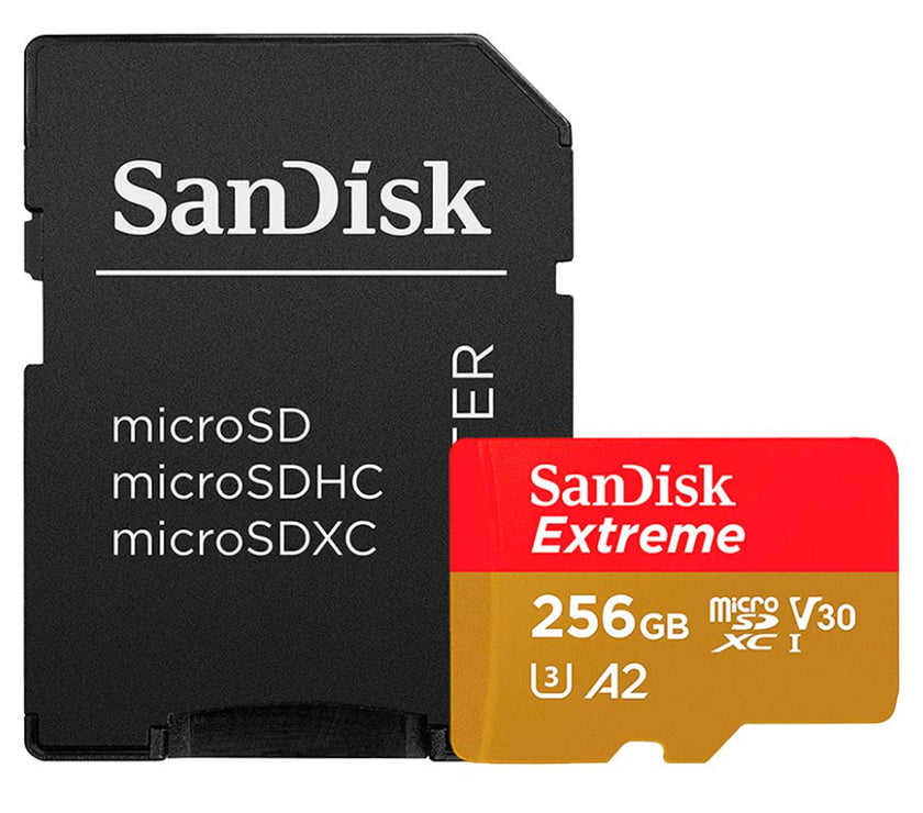FC Extreme PLUS mSD 256GB & SD AD 200MB