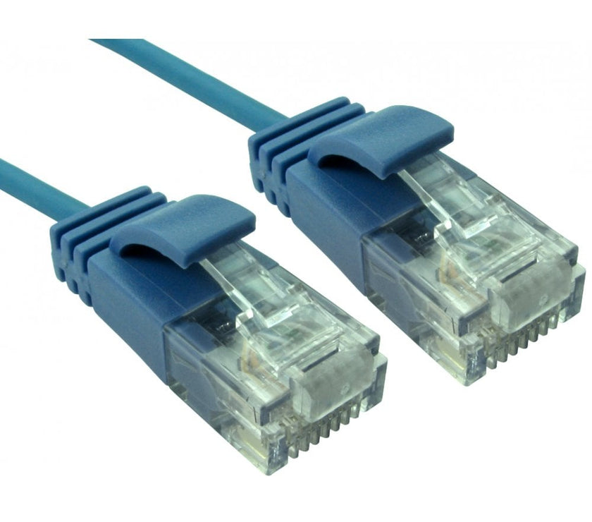 CDL 3m Slim Gigabit Patch Blue
