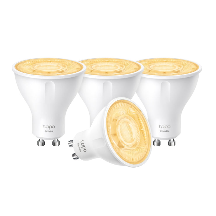 TP-Link Tapo L610 - LED spot light bulb - GU10 - 2.9 W (equivalent 50 W) - class D - warm white light - 2700 K (pack of 4)
