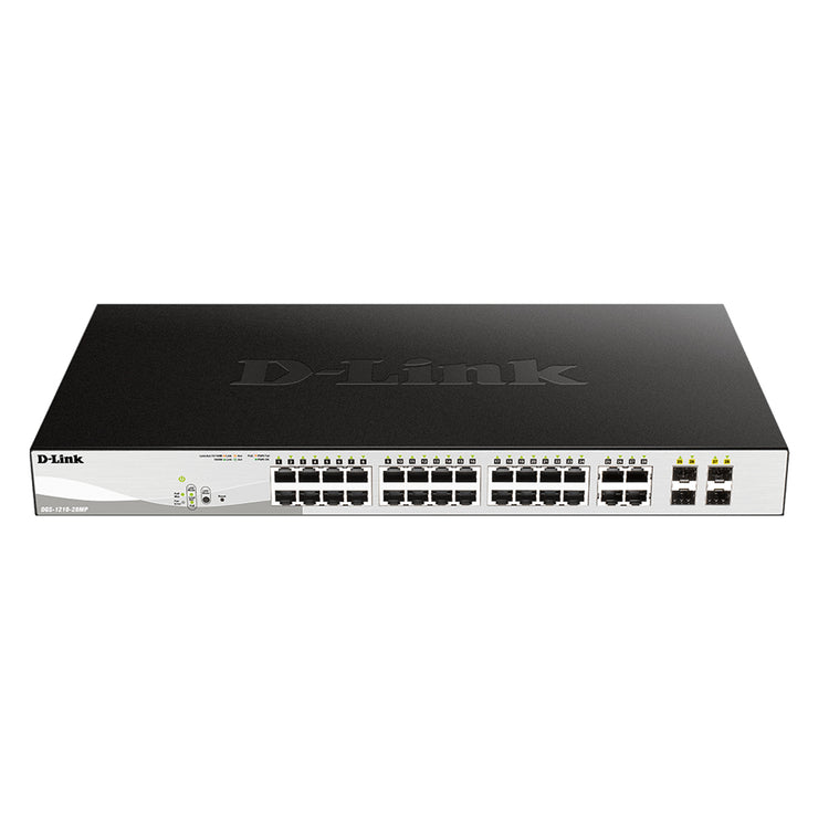 24x10/100/1G POE Switch with 4 x 4xRJ45/SFP Ports