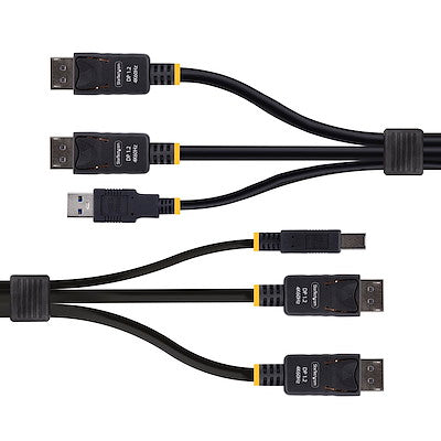StarTech.com Dual-DP/USB Cable