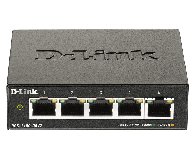 D-Link 5-Port Gigabit Smart Managed Switch