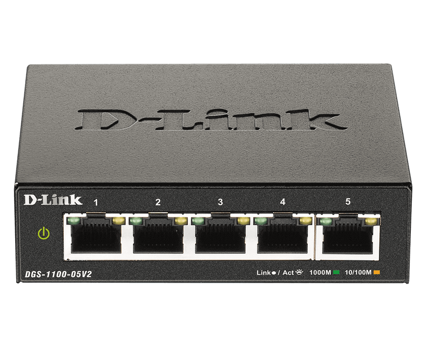 D-Link 5-Port Gigabit Smart Managed Switch