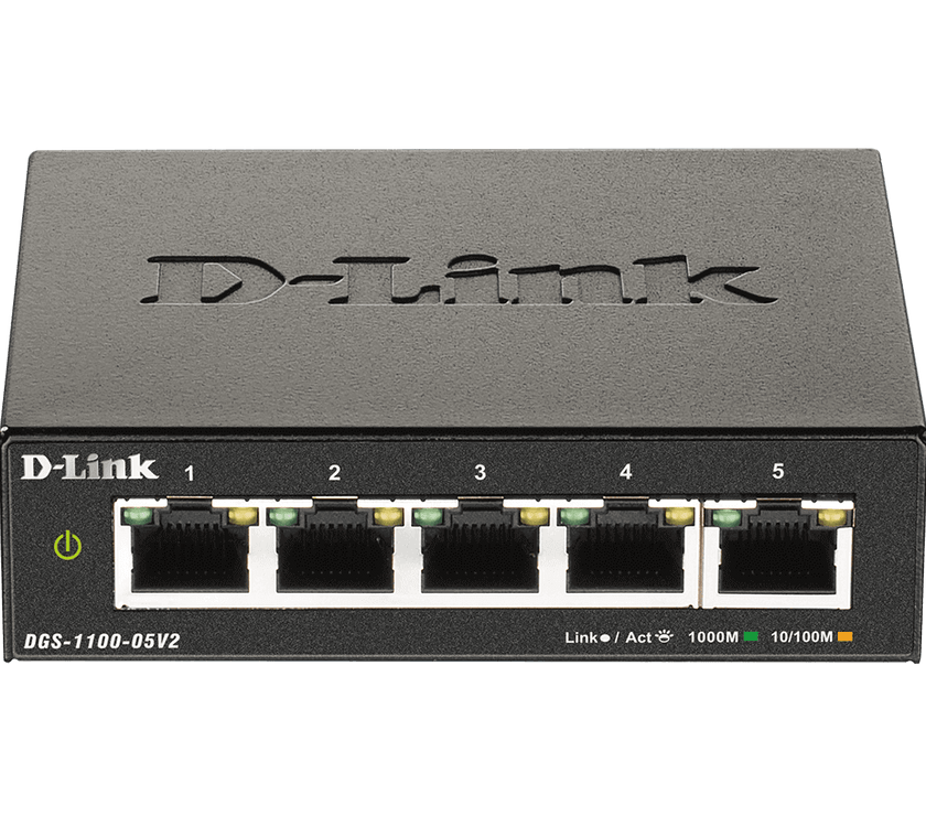 D-Link 5-Port Gigabit Smart Managed Switch