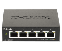 D-Link 5-Port Gigabit Smart Managed Switch