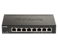 D-Link DGS-1100-08PV2-B 8-Port Gigabit Smart Managed Switch