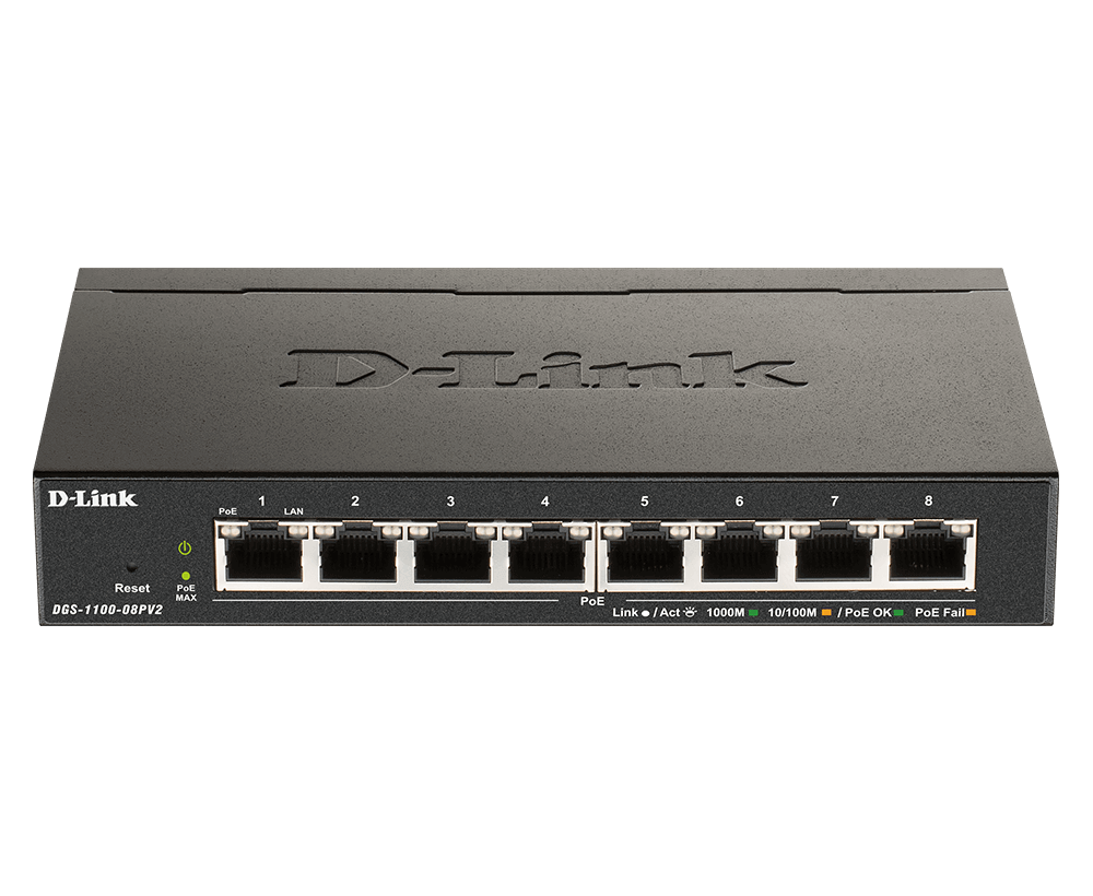 D-Link 8-Port Gb Smart Managed Switch