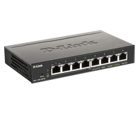D-Link DGS-1100-08PV2-B 8-Port Gigabit Smart Managed Switch
