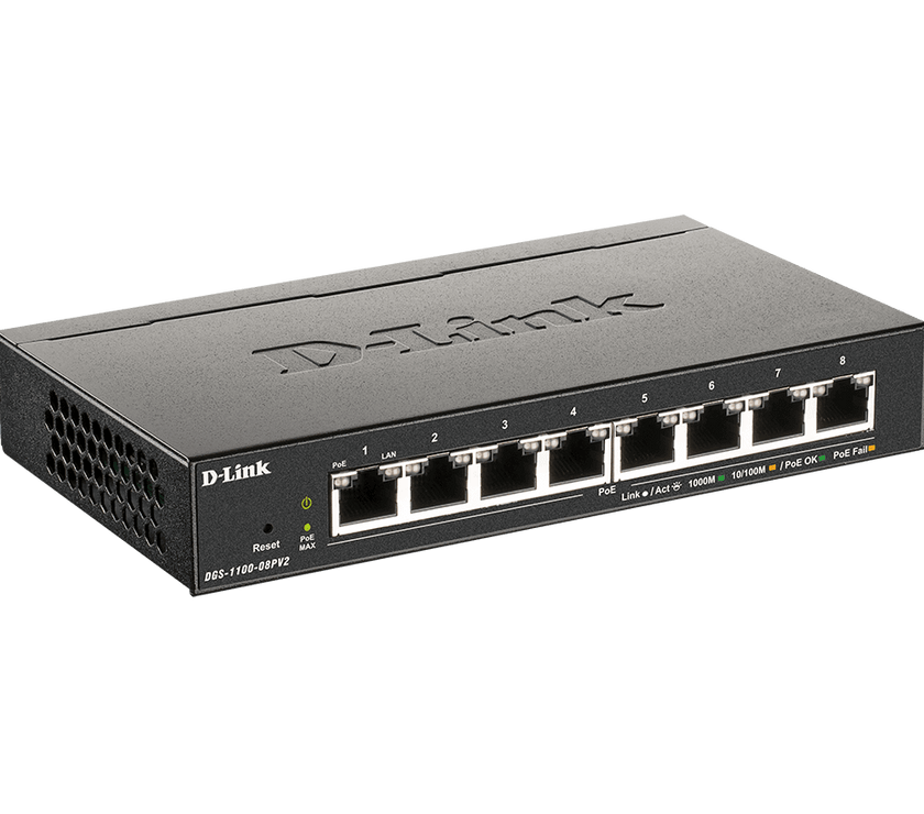 D-Link 8-Port Gb Smart Managed Switch