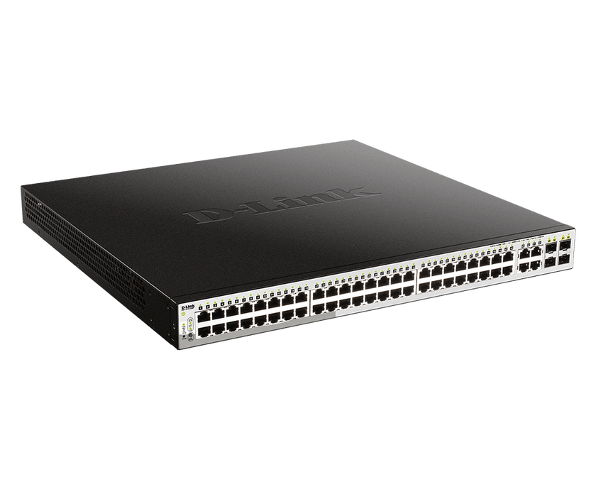 D-Link 52-Port PoE Gigabit Smart Switch 370W PoE