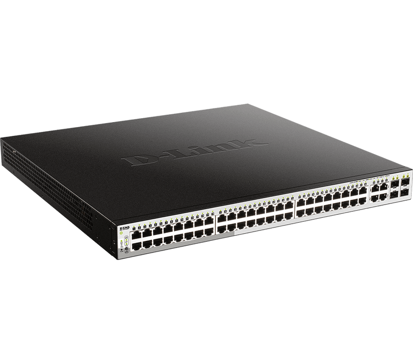 D-Link 52-Port PoE Gigabit Smart Switch 370W PoE