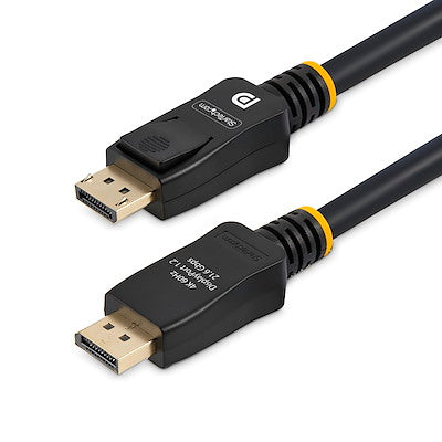 5m DisplayPort Cable with Latches - M/M