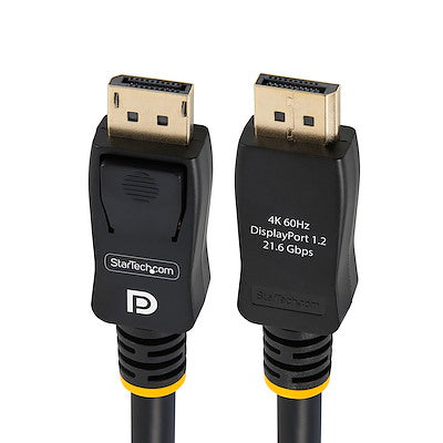 5m DisplayPort Cable with Latches - M/M
