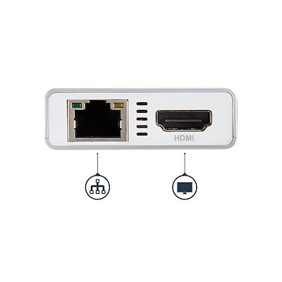 StarTech USB-C MULTIPORT ADAPTER - 4K HDMI/PD/GBE