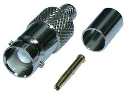 TITAN BNC FEMALE CRIMP 75 OHM SINGLE