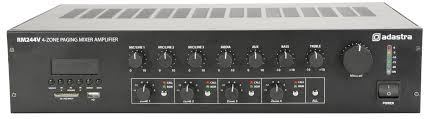 ADASTRA RM244V 100V MIXER AMP 4 ZONE PGE