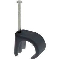 TITAN 5-7 CABLE CLIPS BLACK PK 100