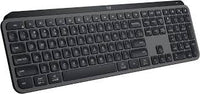 Logitech MX Keys S for Mac keyboard Office RF Wireless + Bluetooth QWERTY UK English Aluminium, Black
