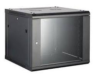 ALL-RACK 9U 600MM DEEP WALLBOX BK