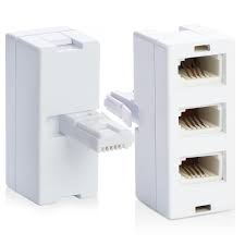 RJ11 PLUG TO BT SOCKET (4-WAY) BAGGED