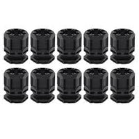 TITAN 20MM GLANDS & LOCKNUTS (PK10) BLACK