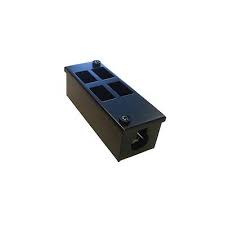 4-PORT VERT POD BOX (25MM GLAND HOLE)