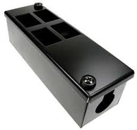 4-PORT VERT POD BOX (25MM GLAND HOLE)