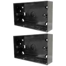 TITAN 32MM DBL BACK BOX + KNOCKOUTS