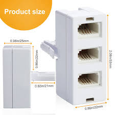 RJ11 PLUG TO BT SOCKET (4-WAY) BAGGED