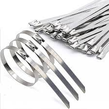 TITAN STAINLESS STEEL CABLE TIE 300X4.6 100PK