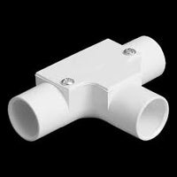 TITAN INSPECTION TEE 25MM WHITE