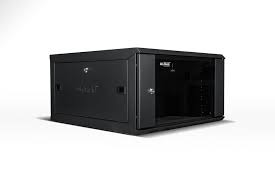 ALL-RACK 6U 550MM DEEP WALLBOX BLACK