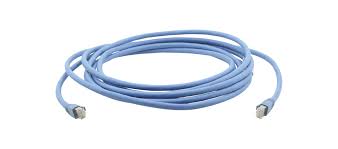 Kramer UNIKat pre-terminated RJ45 M-M Cable LSHF (Light Blue Jacket)
