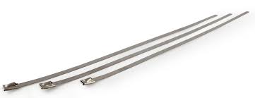 TITAN STAINLESS STEEL CABLE TIE 300X4.6 100PK