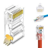Titan TITAN CAT6 RJ45 UTP CRIMP PLUGS (PK 100)
