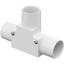 TITAN INSPECTION TEE 25MM WHITE