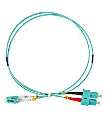 LC-SC DUPLEX OM3 1.0M LSZH V PATCHCORD
