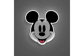 YELLOWPOP DISNEY MICKEY PRINTED FACE