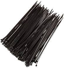CNL 100PK Cabletie 5.6x400mm Bk Retyz