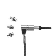 Dicota Universal Security Cable Lock 3 Exchangeable heads fits all slots keyed