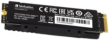Verbatim Vi7000G PCIe NVMe M.2 SSD 4TB