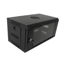 ALL-RACK 4U 300MM DEEP WALL BOX BK