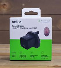 Belkin 25W USB PD Wall Charger with PPS BLK