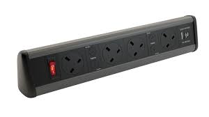 DESKTOP UNIT-4 X POWER 2 X USB 4 X CAT6