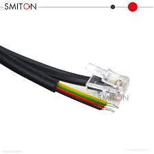RJ11-BT LINECORD RED 4WIRE