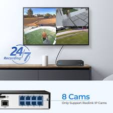 REOLINK 8 CHANNEL POE NVR WITH 2TB HDD